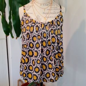 INC international floral spaghetti strap top